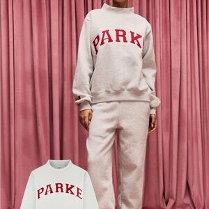 PARKE Sweatshirt with Red Lettering from their Valentine’s Day collection